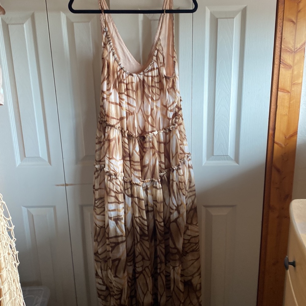 Free People NWT Julianna Sleeveless Flowy Maxi Dress Size - Small - Picture 7 of 17